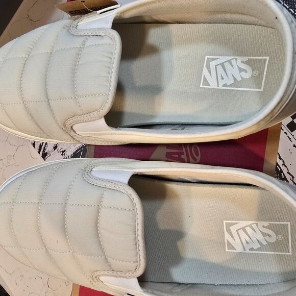 VANS Snow Lodge Slipper Mens US Size 11 Quilted Marshmallow ***RARE*** NEW - Picture 7 of 9